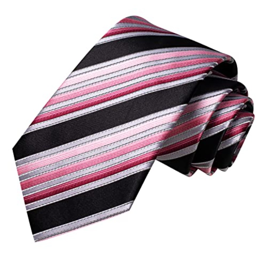 Men Ties Sets Silk Stripe Pais - Pocket Square Set 评论和价格