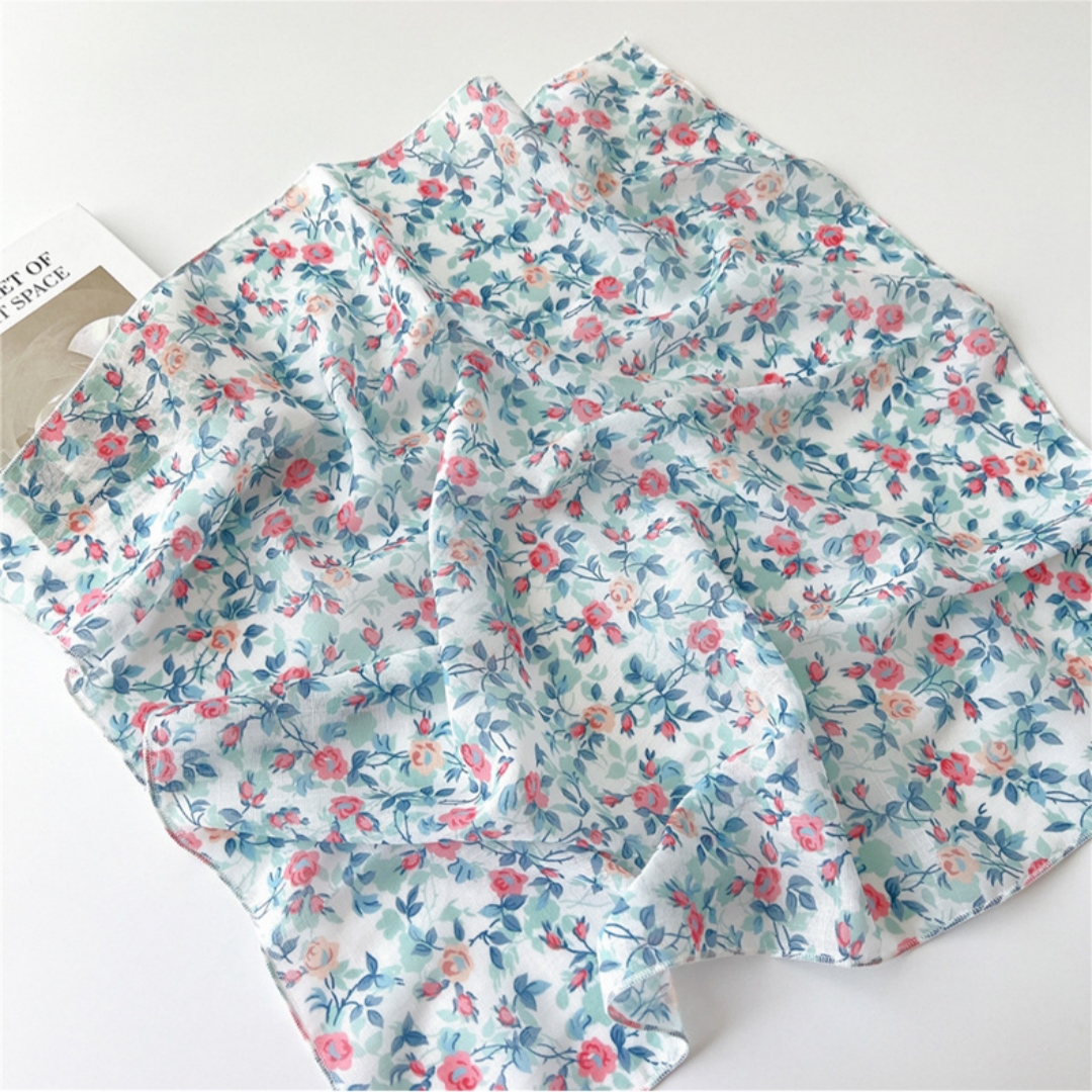Spring Autumn Scarf Chic Fashi - Bandana Cotton 评论和价格