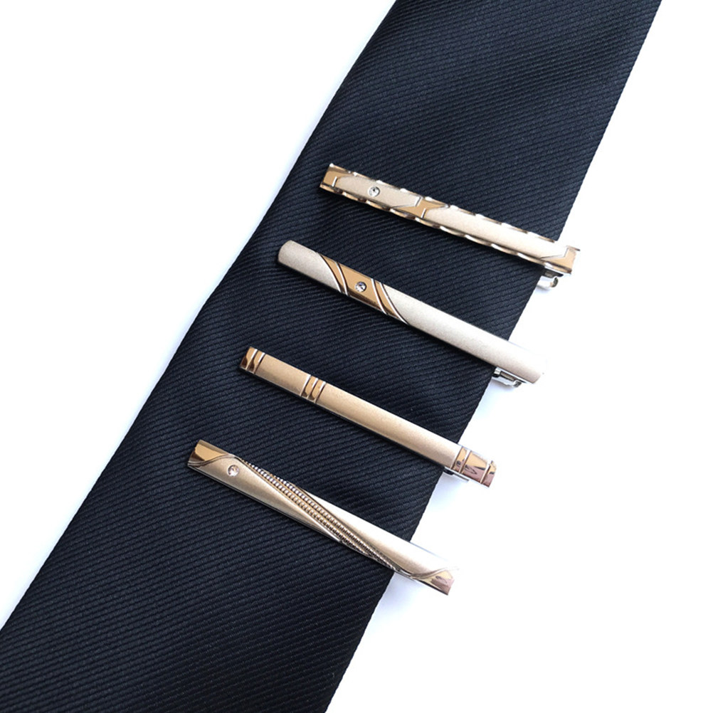 3Pcs Tie Clip Set Stainless St - Tie Bar Set Gift 评论和价格