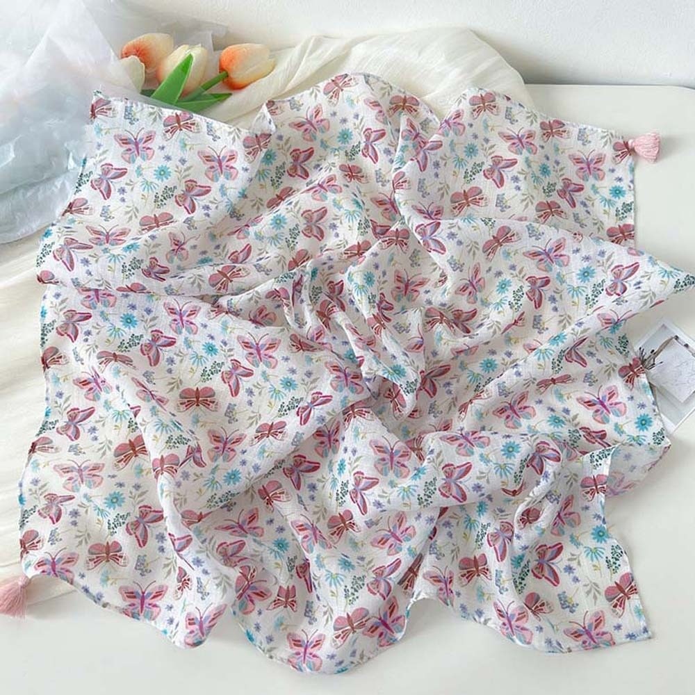 Neck Wrap Cotton-Linen Square  - Bandana Cotton 评论和价格