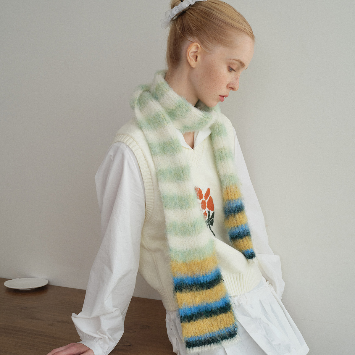 Women Winter Cashmere Scarf 20 - Woven Scarf Blanket 评论和价格
