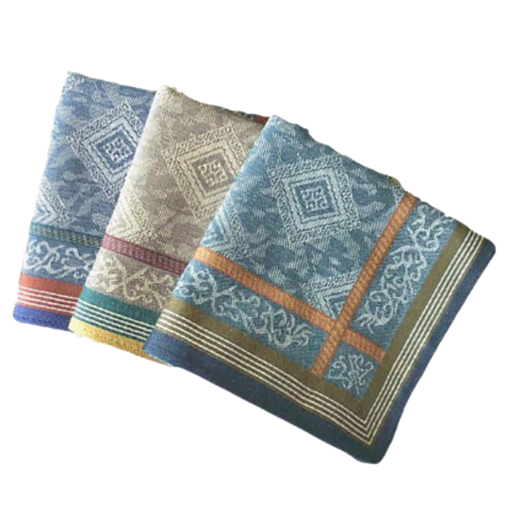 3pcs Classic Mens Plaid Handke - Handkerchief Cotton Men 评论和价格
