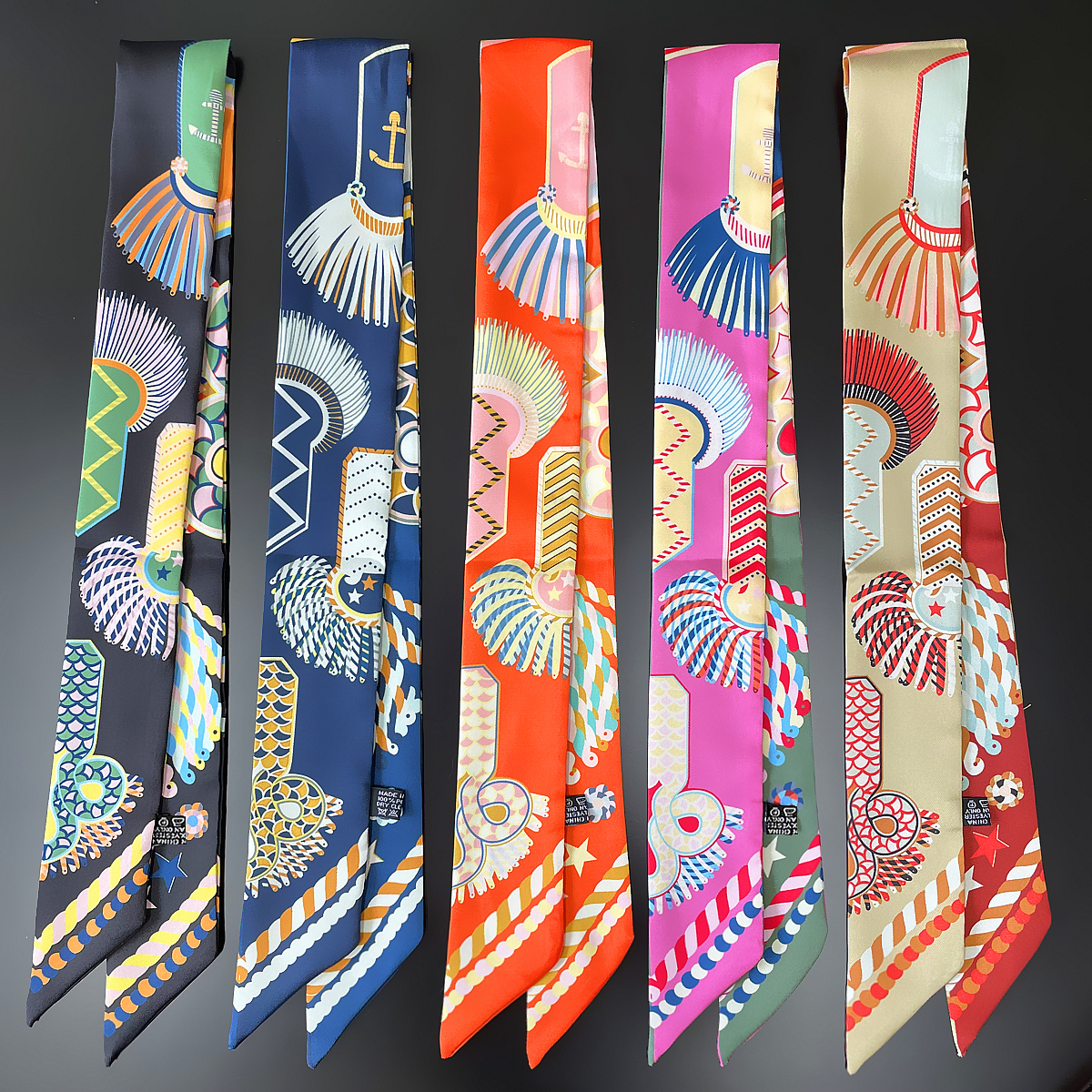 Brand Design Twill 100% Silk S - Head Wrap Turban 评论和价格