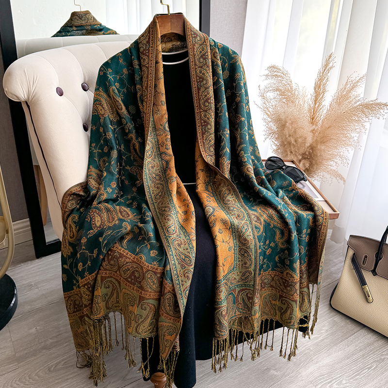 Tassel Blanket Design Thick Pa - Woven Scarf Blanket 评论和价格