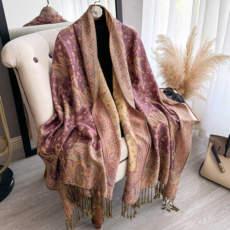 Tassel Blanket Design Thick Pa - Woven Scarf Blanket 评论和价格