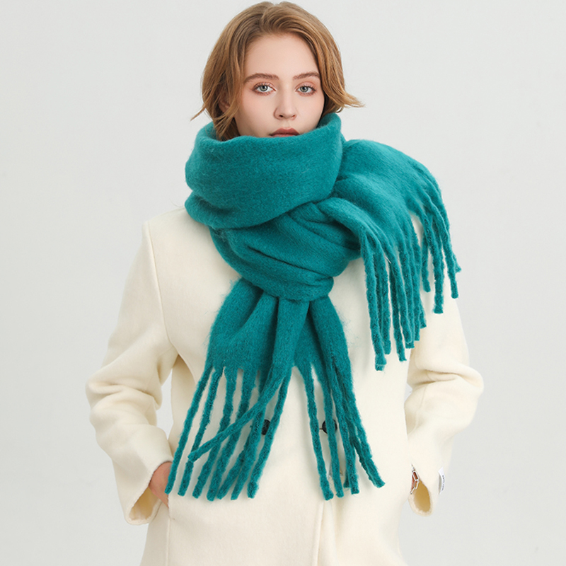 Winter Scarf for Women Cashmer - Woven Scarf Blanket 评论和价格