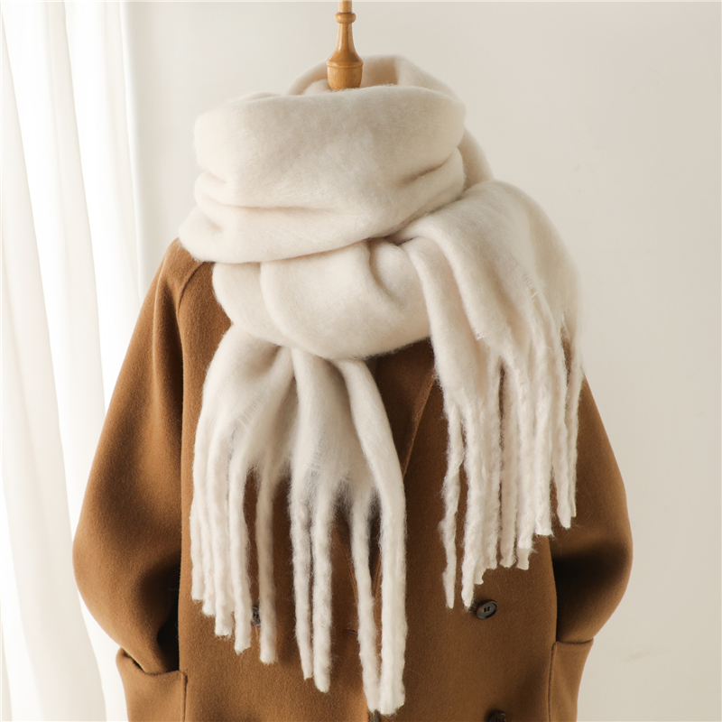 Winter Scarf for Women Cashmer - Woven Scarf Blanket 评论和价格
