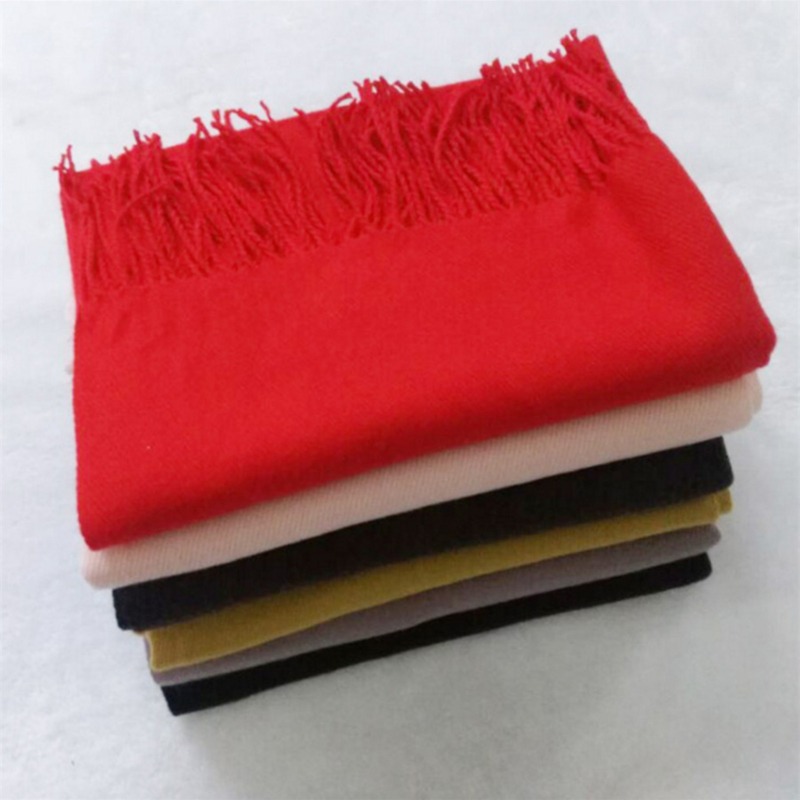Autumn And Winter Solid Color  - Muffler Men Wool 评论和价格