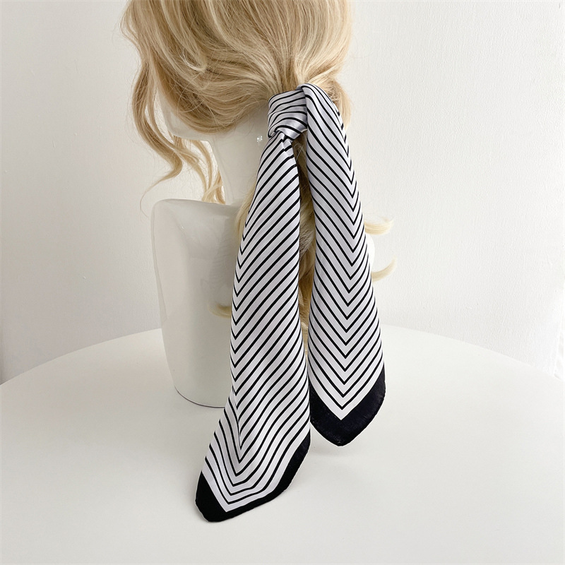 Luxury Stripe Silk Square Scar - Silk Tie Striped 评论和价格
