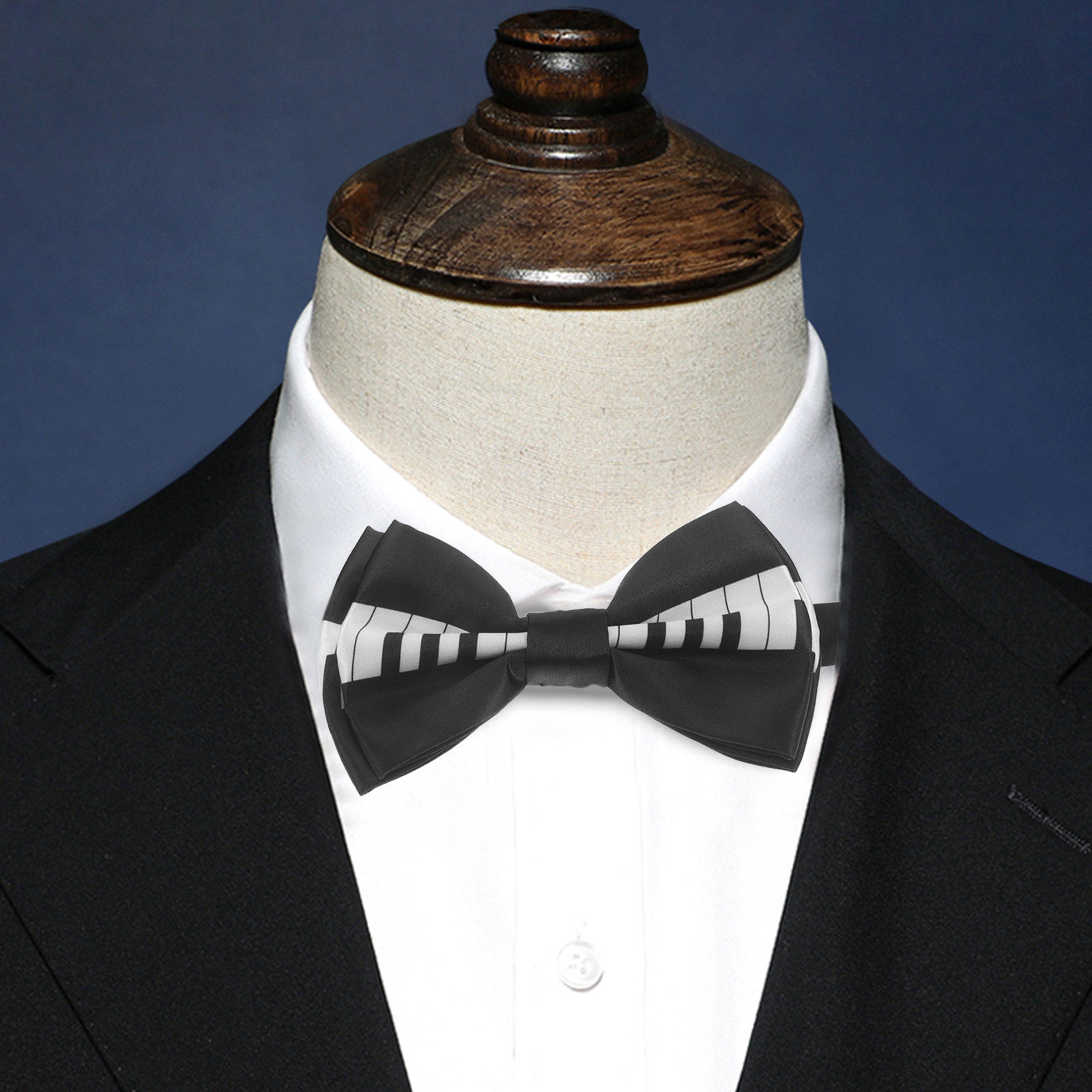 3Pcs Music Bow Tie Set Piano K - Bow Tie Pre Tied 评论和价格