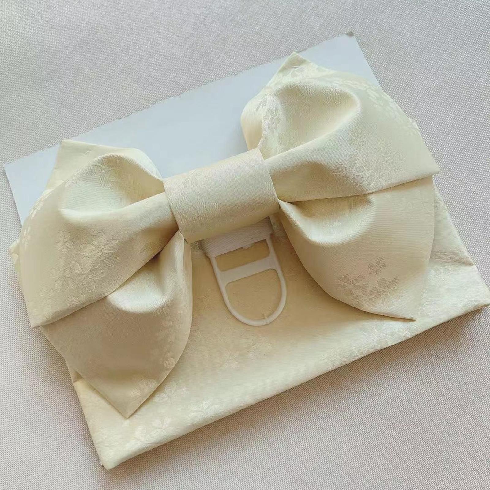 Retro Style Japanese Sash Belt - Bow Tie Pre Tied 评论和价格