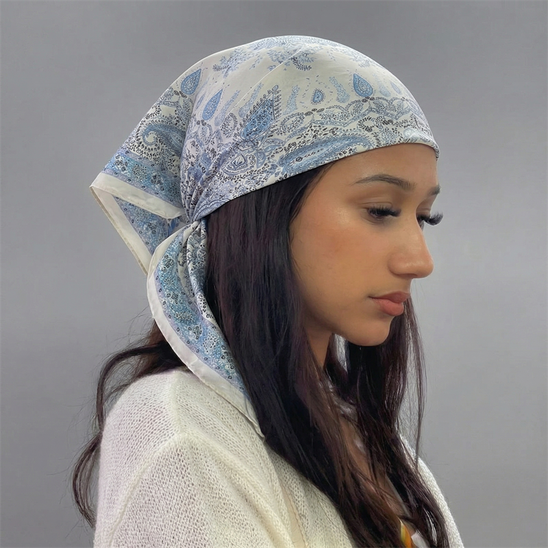 Luxury Printing Silk Square Sc - Silk Neck Scarf 评论和价格