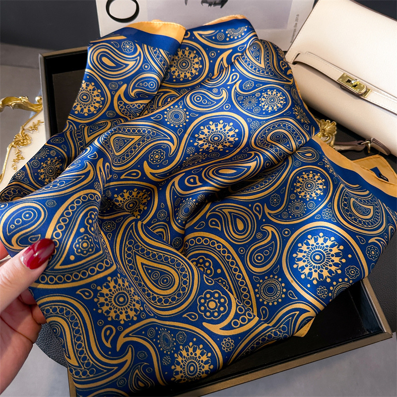 Women Silk Scarves 70*70cm Des - Silk Neck Scarf 评论和价格