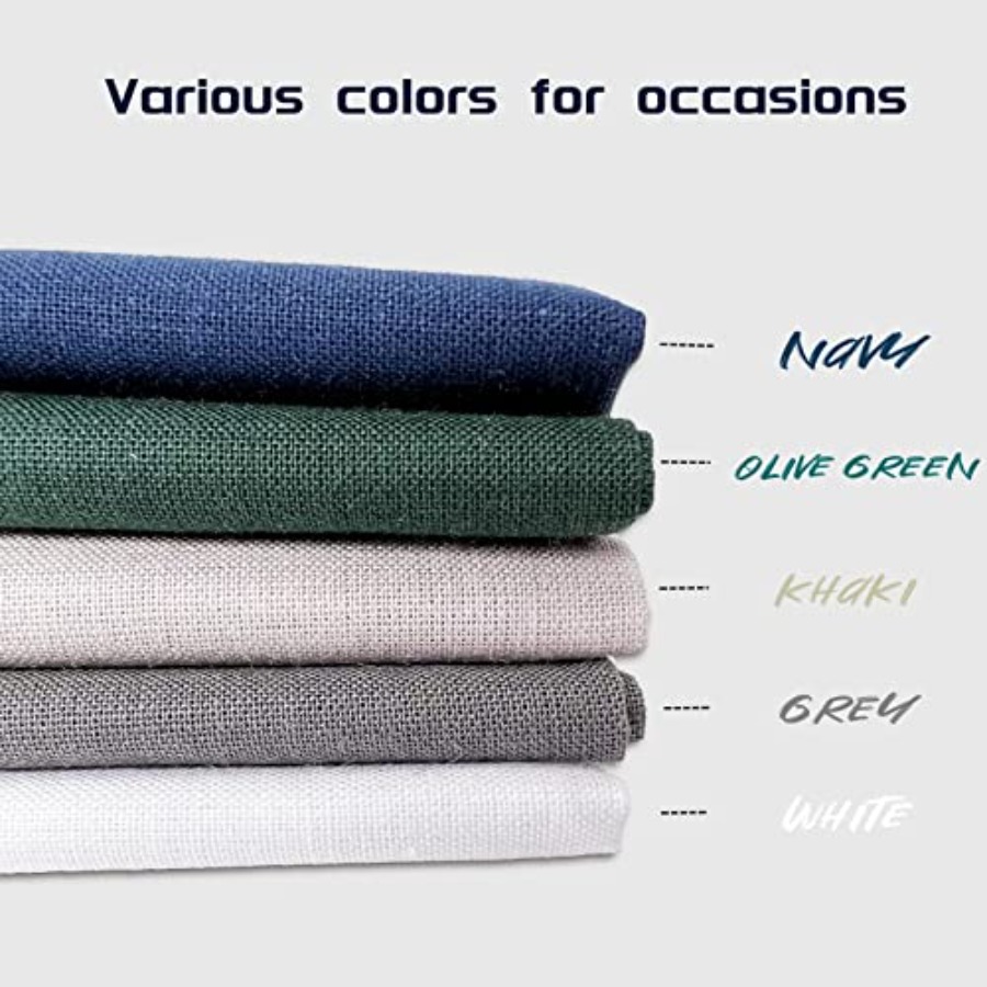 Men's Cotton Handkerchiefs, As - Handkerchief Cotton Men 评论和价格