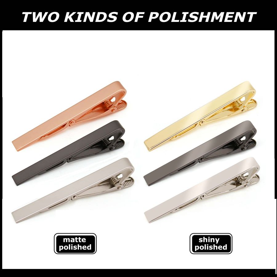 Clips for Men, 6 PACK Tie Clip - Tie Bar Set Gift 评论和价格