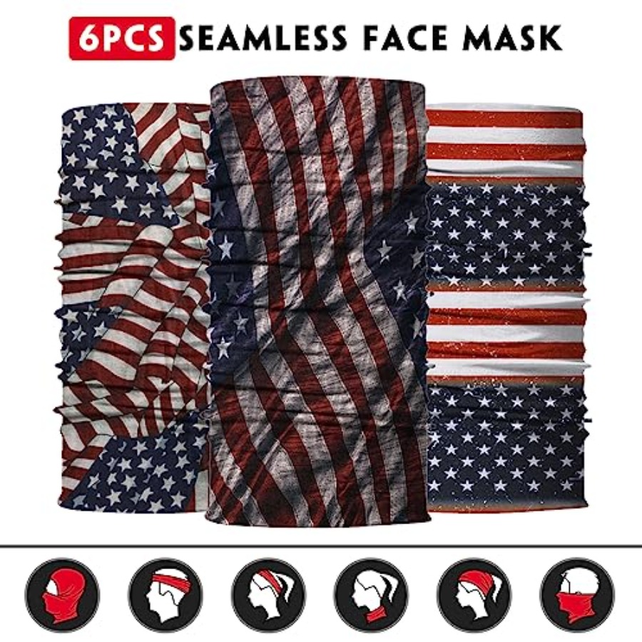 Venswell Neck Gaiter Face Mask - Face Scarf Mask 评论和价格