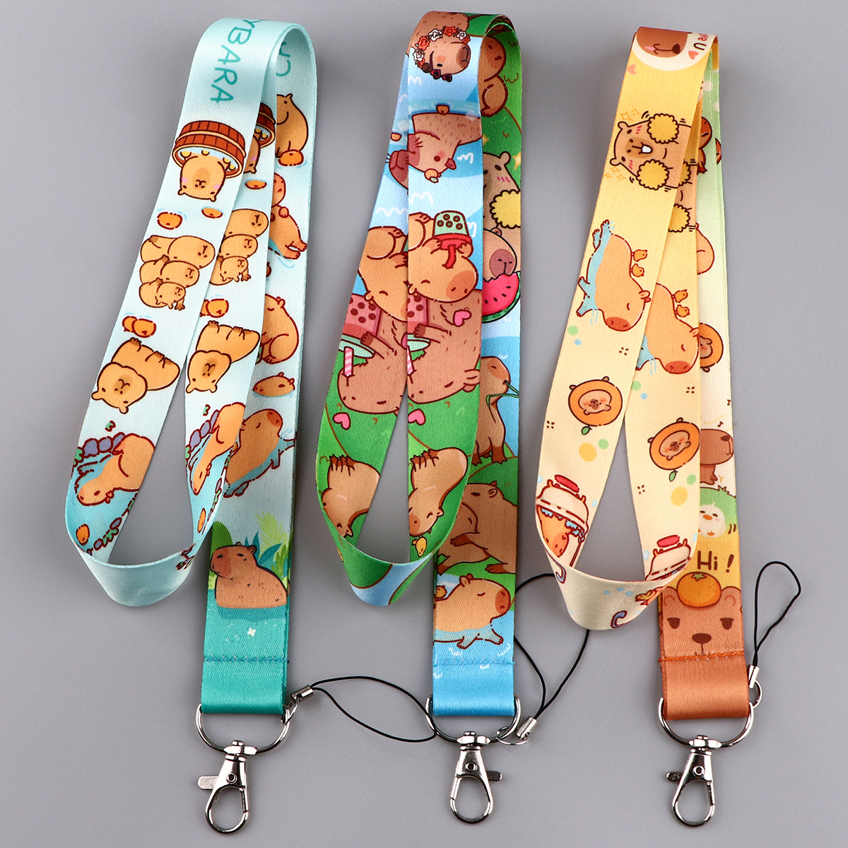 Cute Capybara Lanyards for Key - Lanyard Badge Holder 评论和价格
