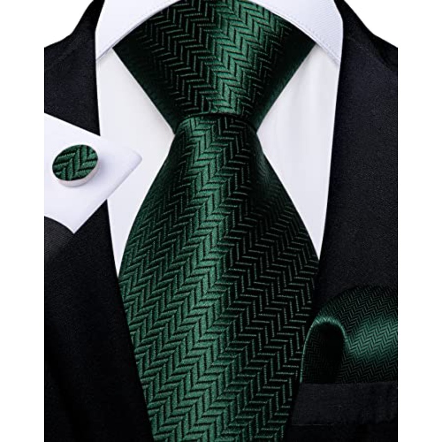 Silk Zipper Ties for Men,Paisl - Pocket Square Set 评论和价格