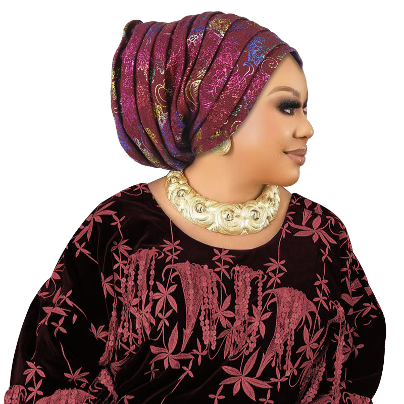 2026 New African Headtie Turba - Head Wrap Turban 评论和价格