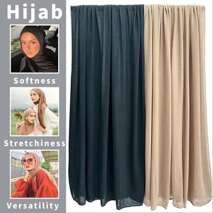 Muslim Hijab for Women Scarf L - Head Wrap Turban 评论和价格