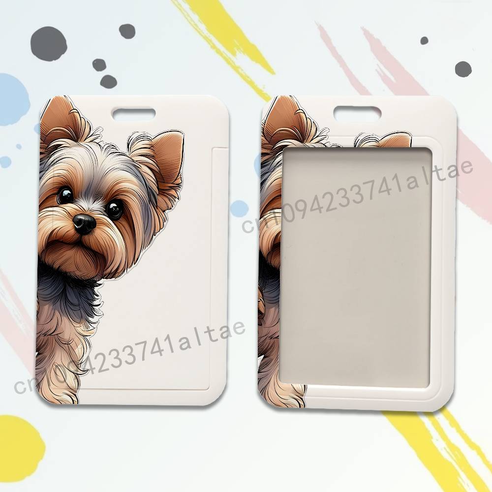 Yorkshire Terrier Dog Card Hol - Lanyard Badge Holder 评论和价格