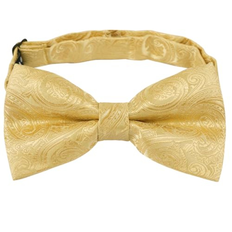 Mens Paisley Bow Tie, Pocket S - Pocket Square Set 评论和价格