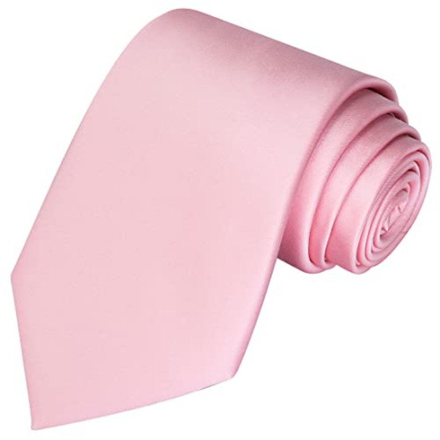 Satin Tie Set Solid Ties Mens  - Pocket Square Set 评论和价格