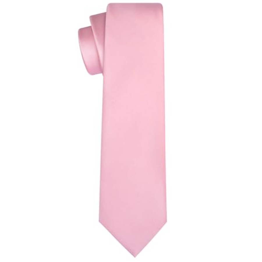 Satin Tie Set Solid Ties Mens  - Pocket Square Set 评论和价格