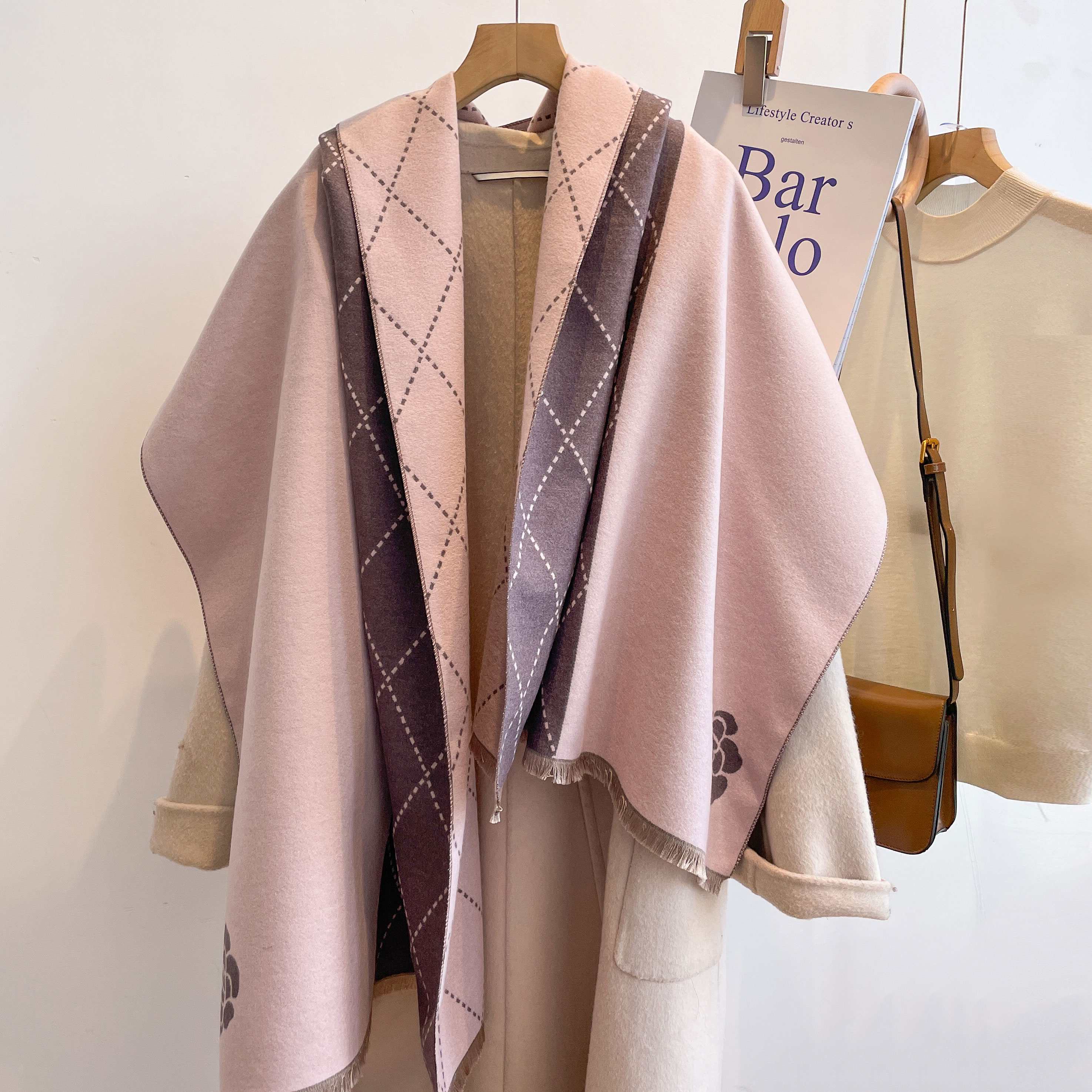 2023 Designer Cashmere Scarf W - Woven Scarf Blanket 评论和价格