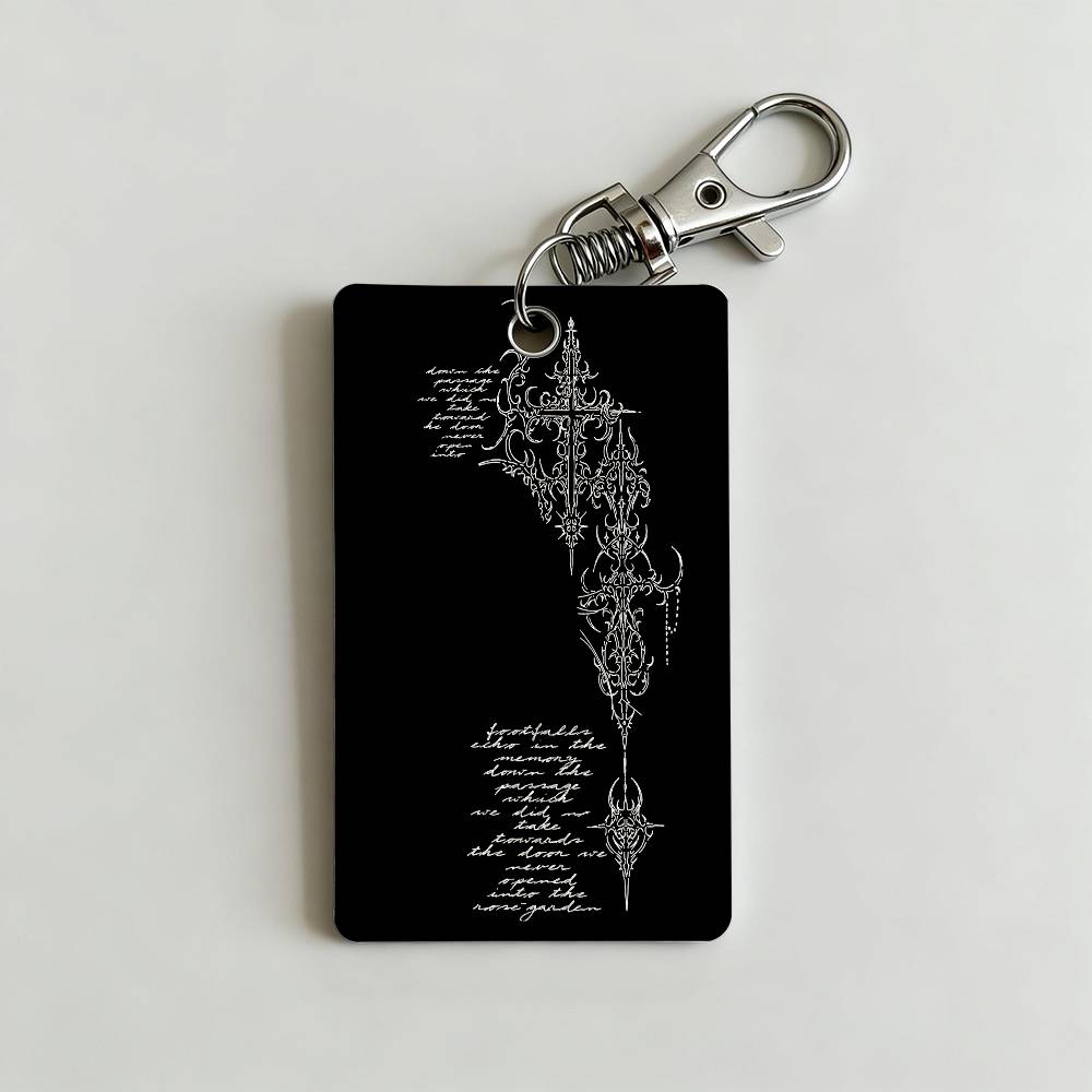 Gothic Cyber Sigil Cross Card  - Lanyard Badge Holder 评论和价格