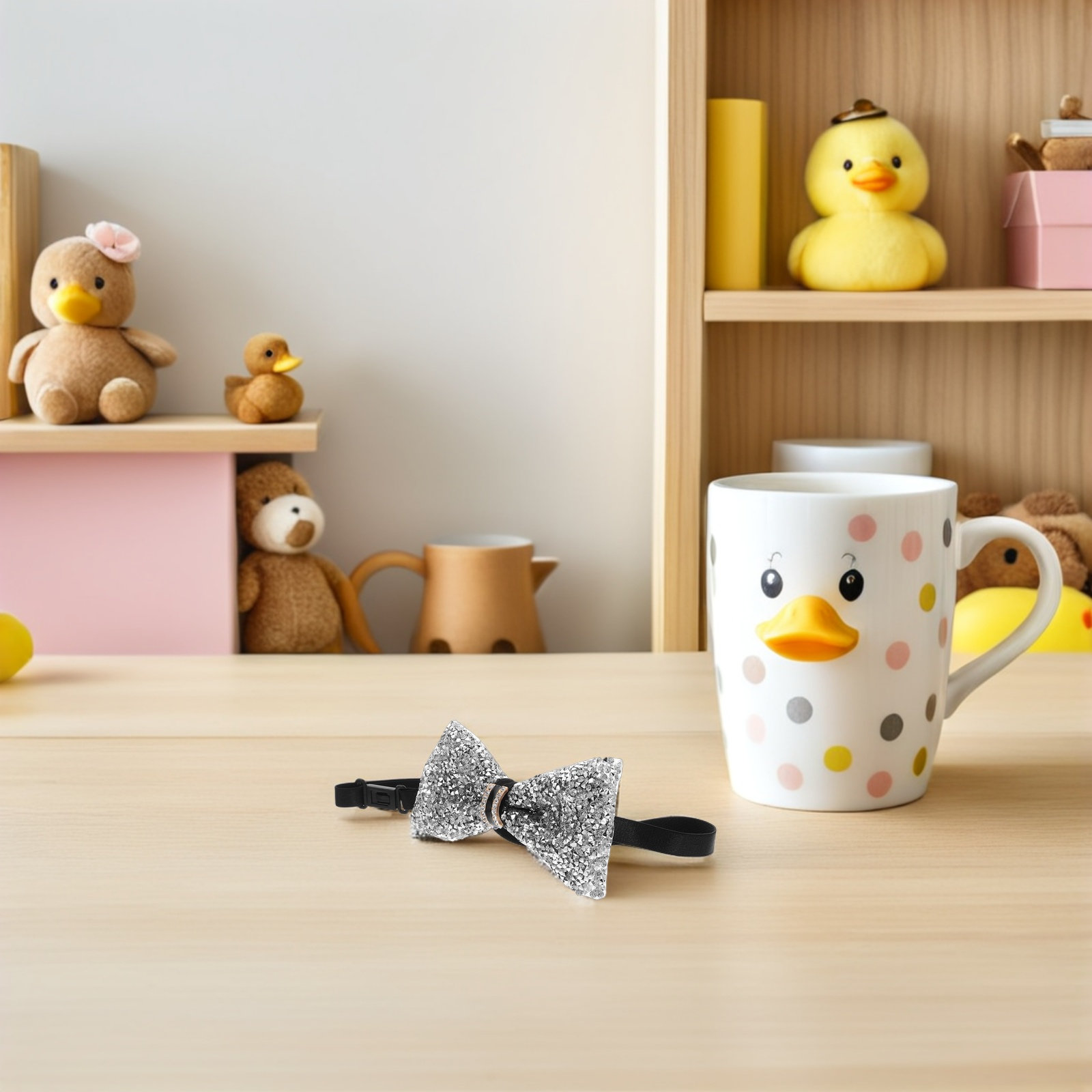 2Pcs Children Bow Tie Crystal  - Bow Tie Pre Tied 评论和价格
