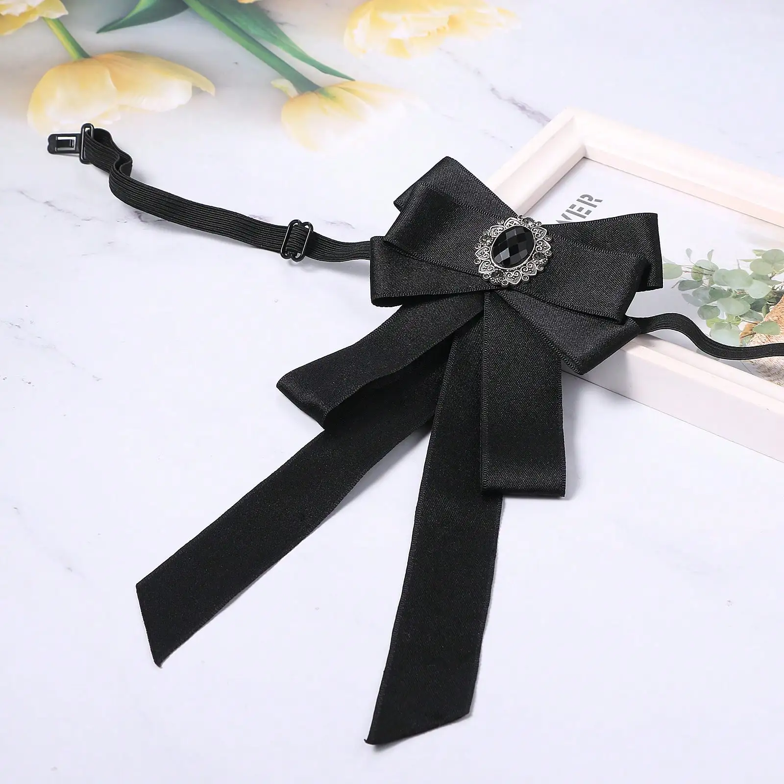Bow Ties For Women, Adjustable - Bow Tie Pre Tied 评论和价格