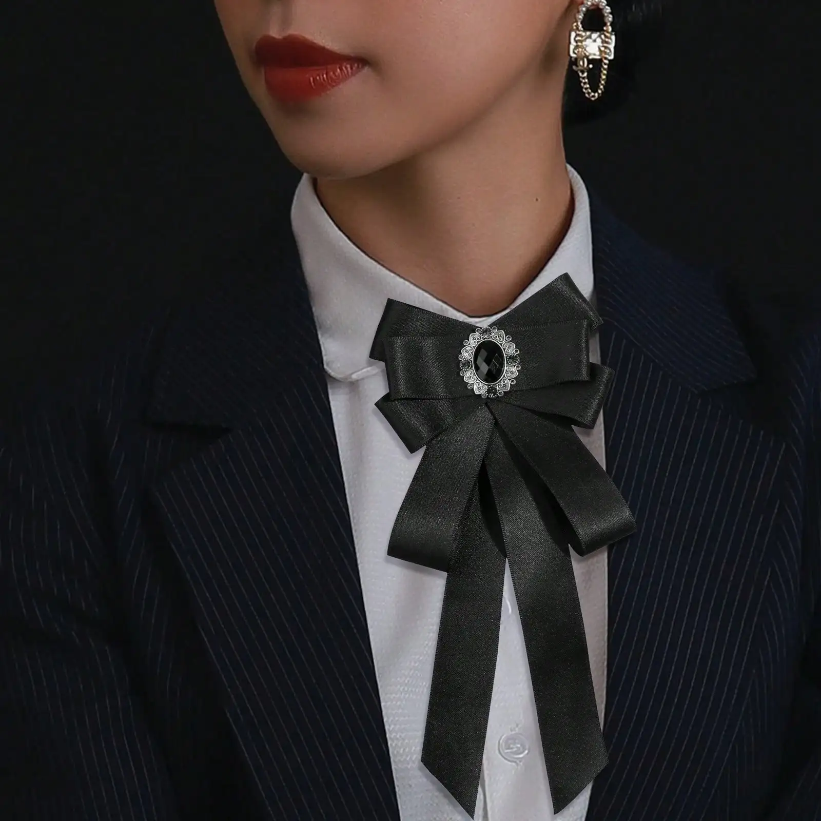 Bow Ties For Women, Adjustable - Bow Tie Pre Tied 评论和价格