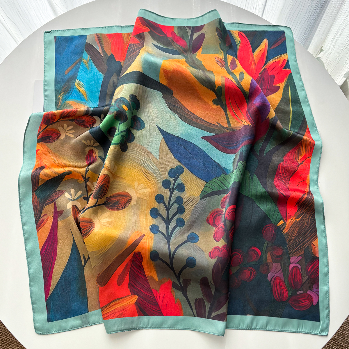 2026 Summer New Scarf Women Oi - Scarf Silk Square 评论和价格