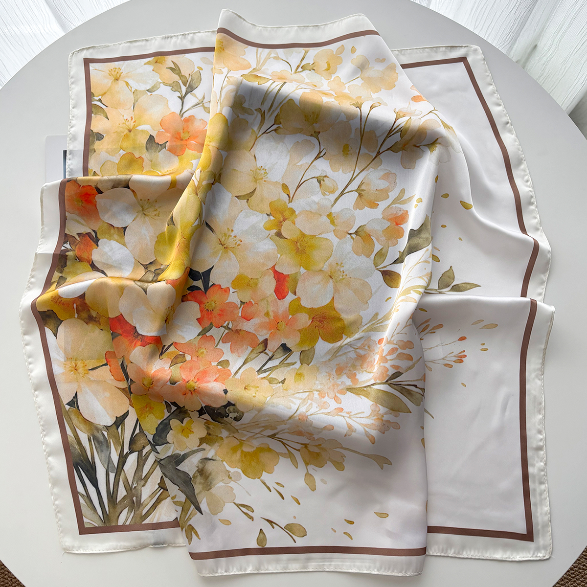 2026 Summer New Scarf Women Oi - Scarf Silk Square 评论和价格
