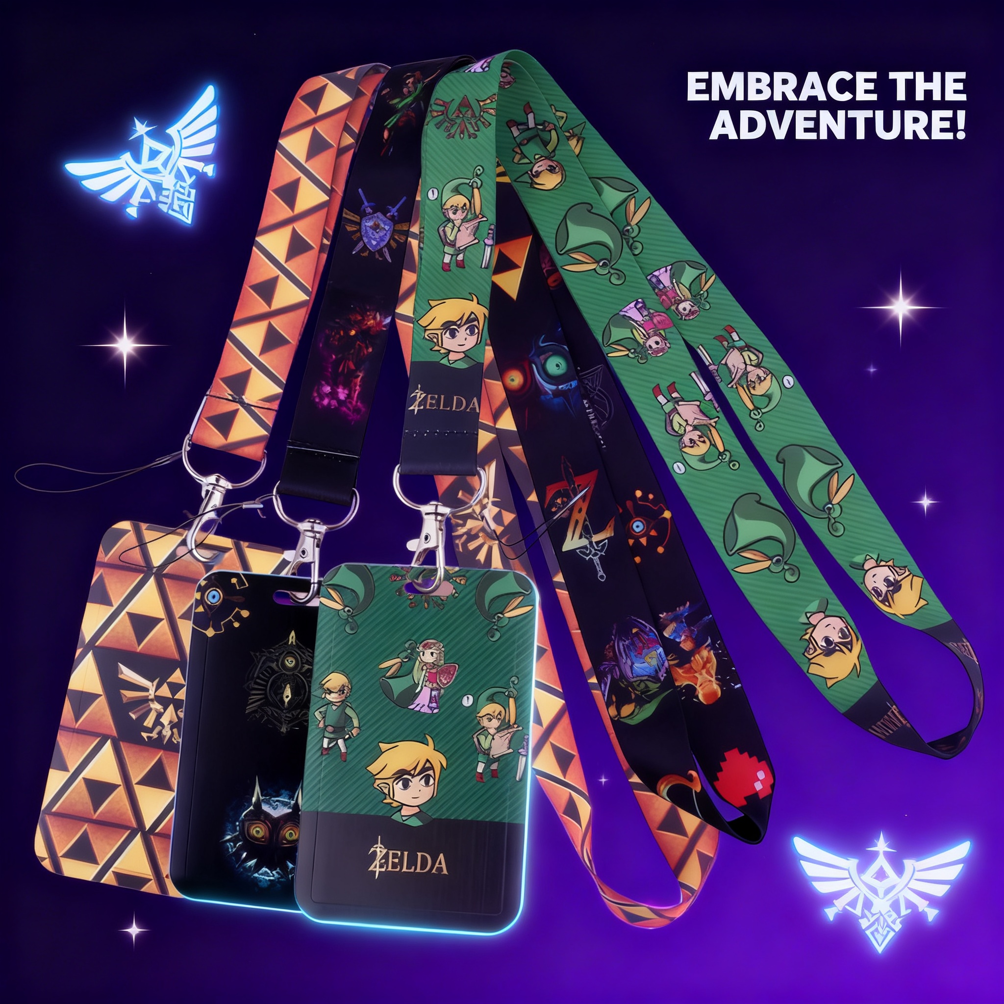 Cartoon Game Lanyards for Key  - Lanyard Badge Holder 评论和价格